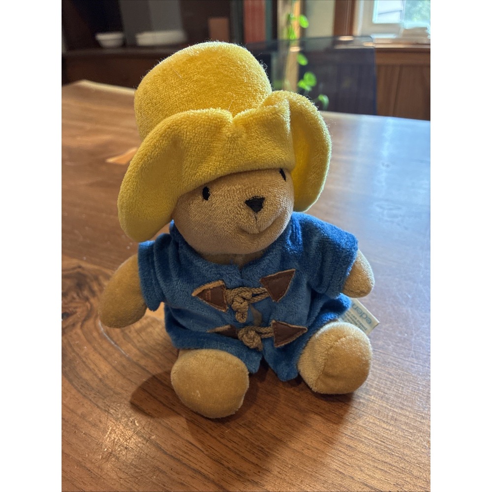 Vintage Eden Toys Paddington Bear Stuffed Plush 9"